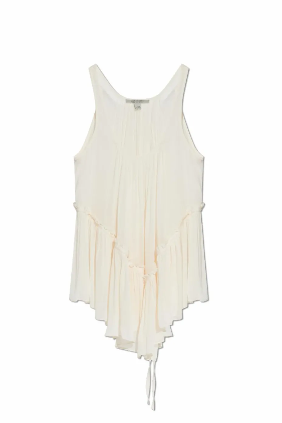 AllSaints kremowy Top `Rach`