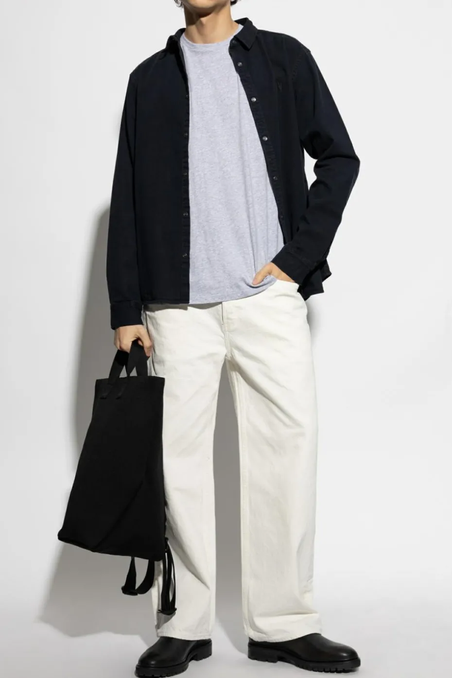 AllSaints MULTIKOLOR Trójpak t-shirtów `Brace`