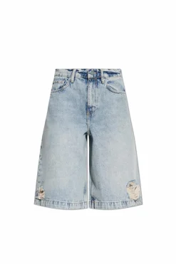 AllSaints NIEBIESKI Jeansowe szorty `Louie`