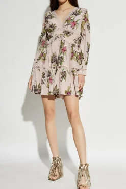 AllSaints RÓŻOWY Sukienka `Xanthe`