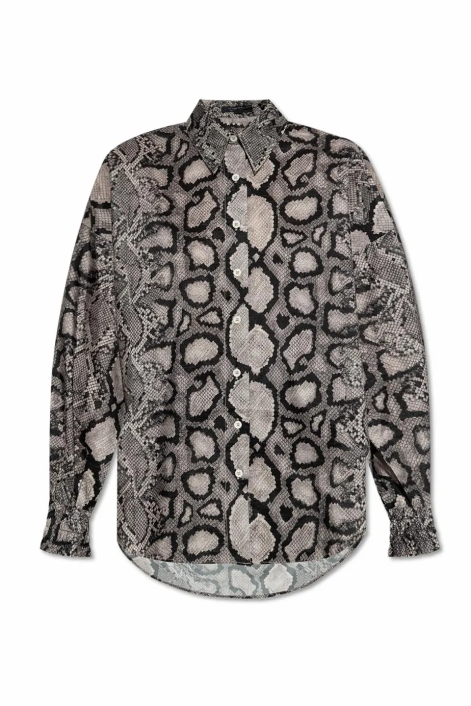 AllSaints SZARY Beżowa koszula `Charli`