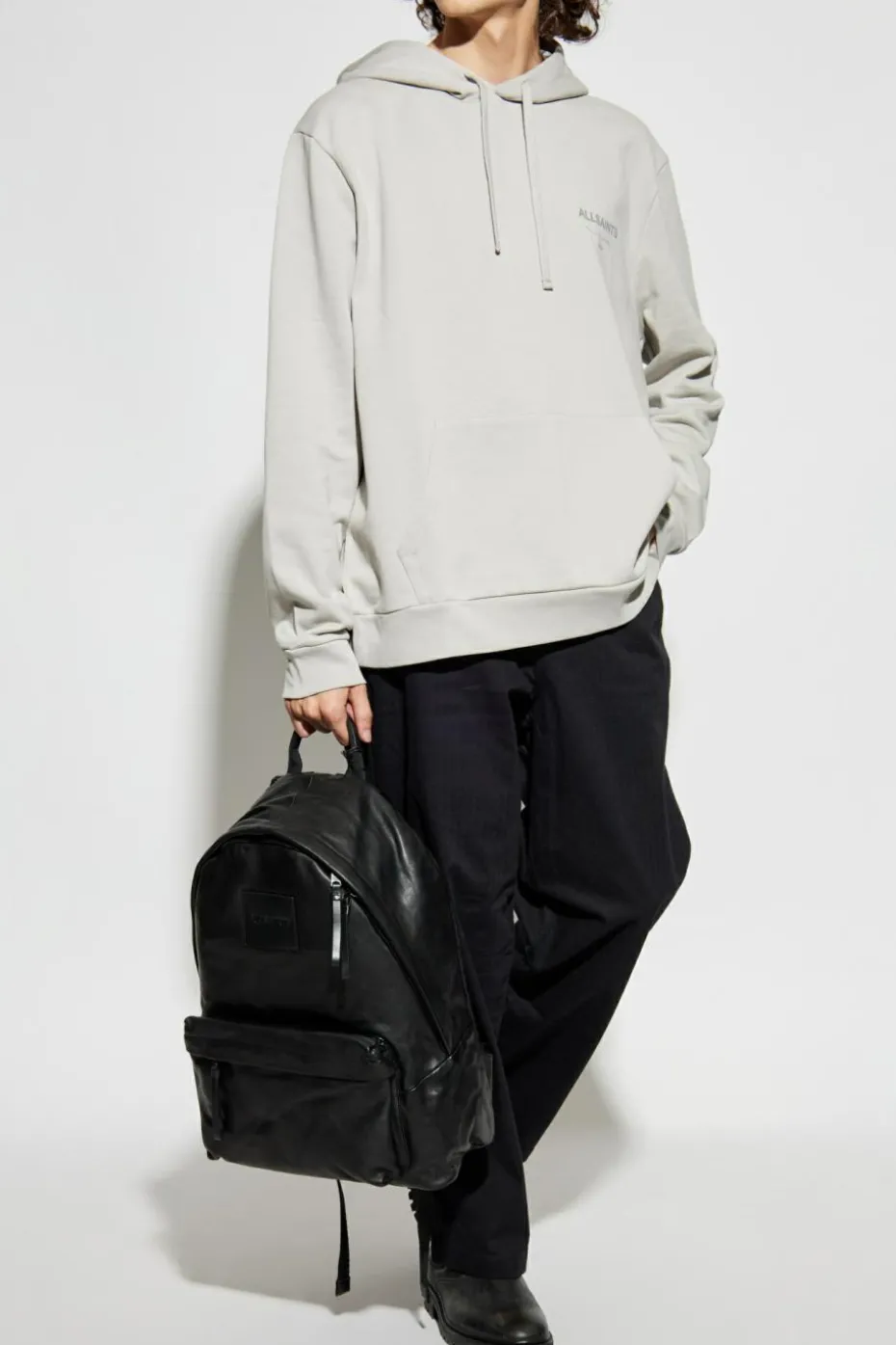 AllSaints SZARY Bluza ‘Future’
