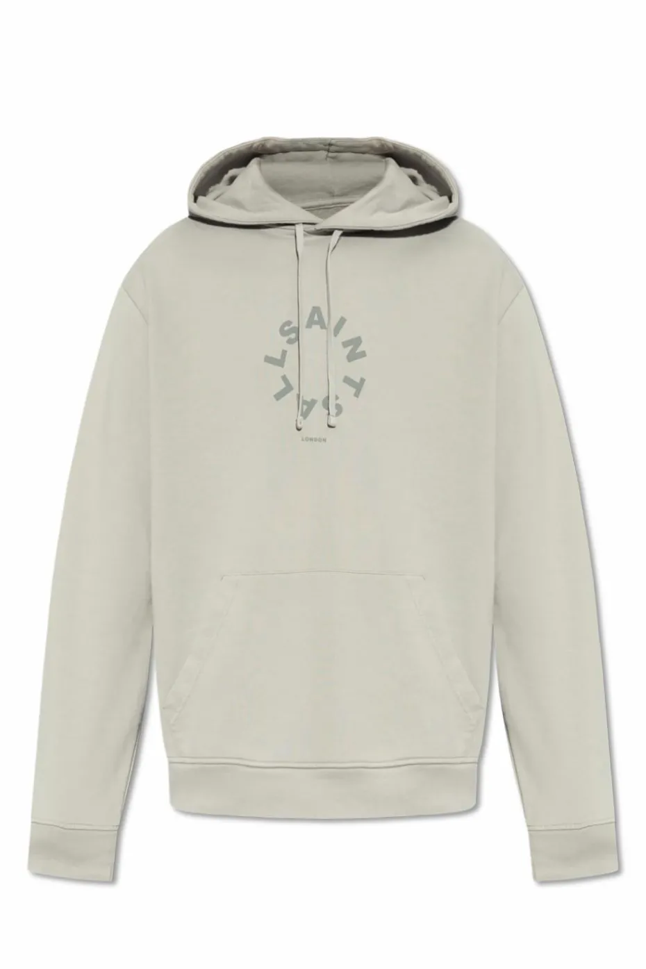 AllSaints SZARY Bluza z kapturem ‘Tierra’