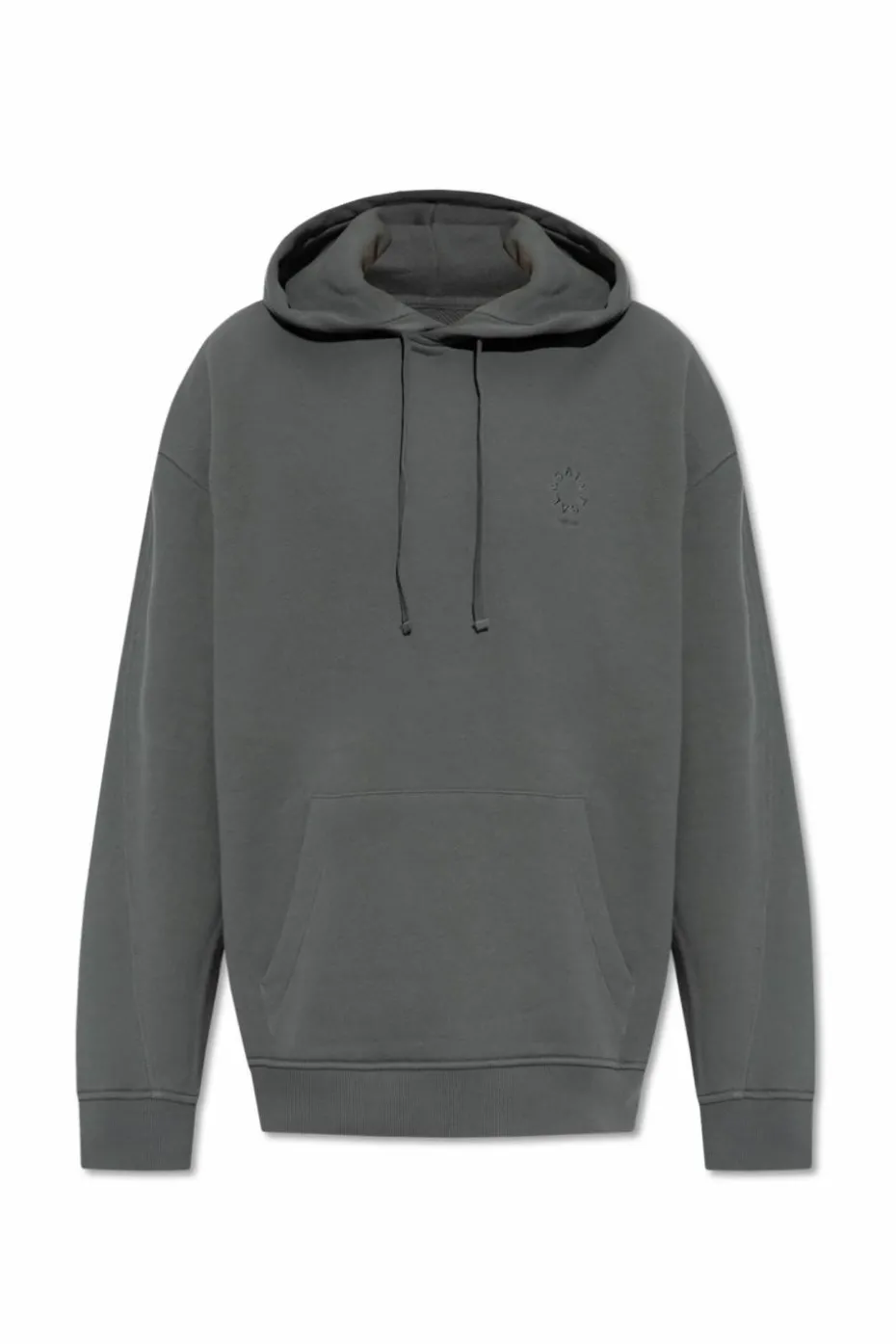 AllSaints SZARY Bluza z kapturem `Haven`
