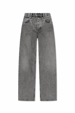 AllSaints SZARY Jeansy `Lenny`