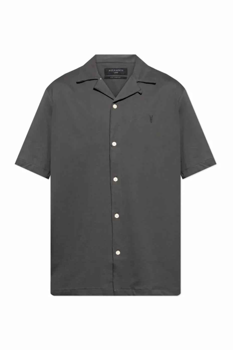 AllSaints SZARY Koszula `Hudson`