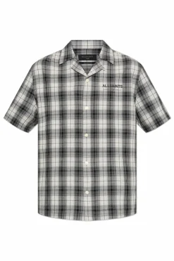 AllSaints SZARY Koszula `Undermono`