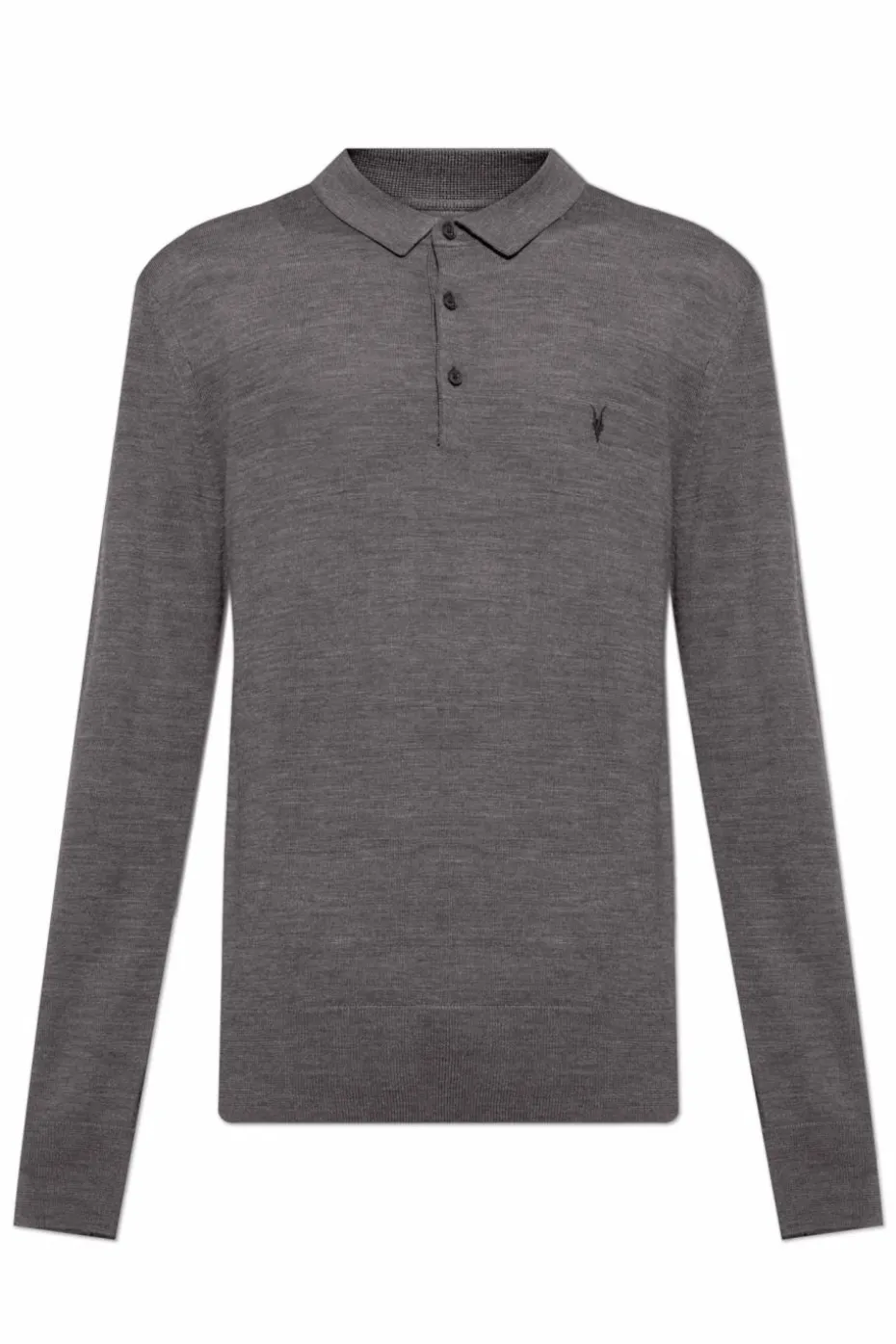 AllSaints SZARY Polo `Mode`