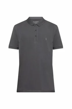 AllSaints SZARY Polo `Reform`
