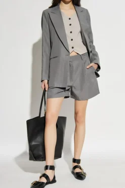 AllSaints SZARY Szorty `Averie`