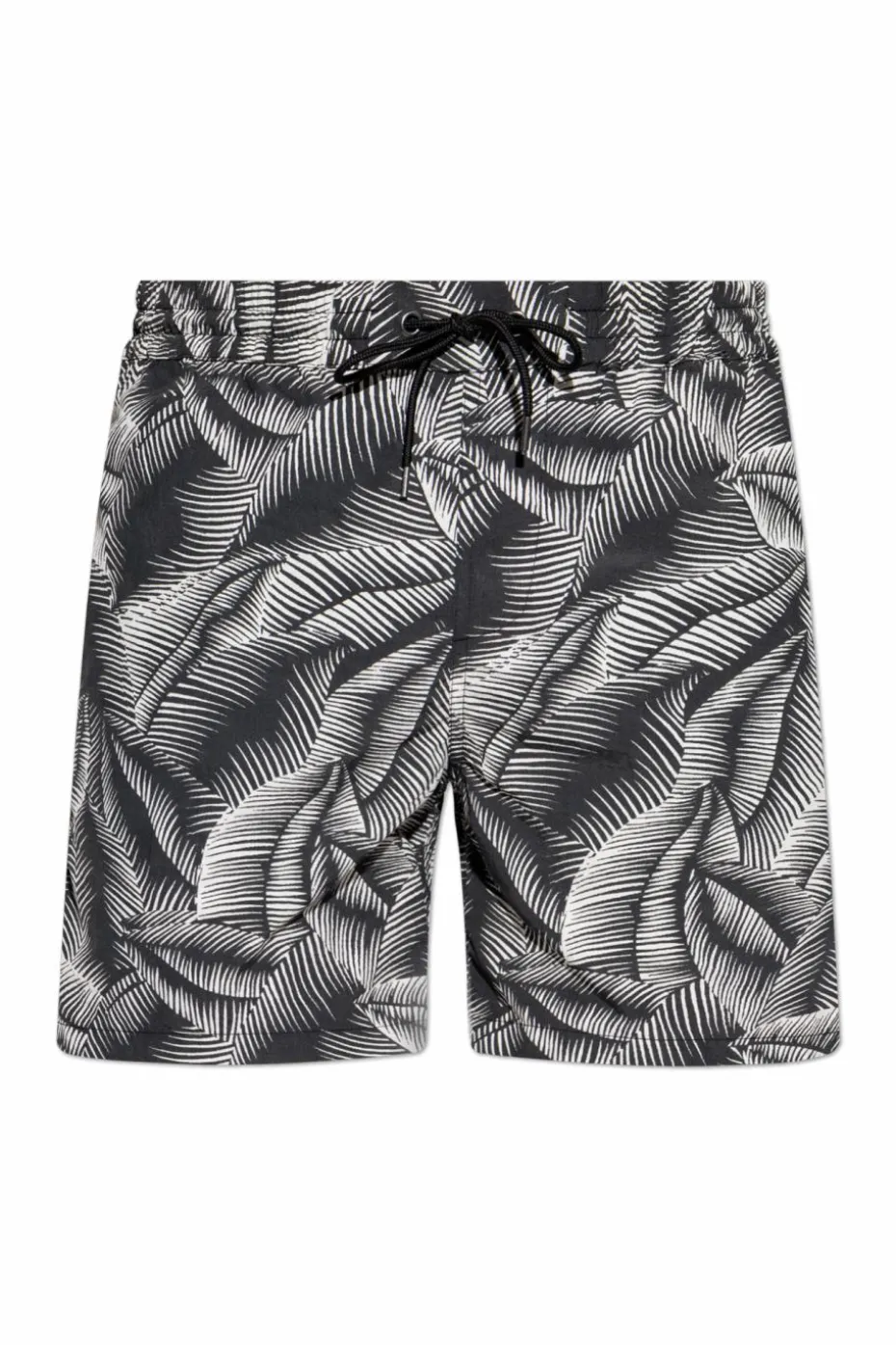 AllSaints SZARY Szorty kąpielowe `Marseille`