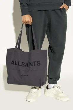 AllSaints SZARY Torba `Future` typu `shopper`