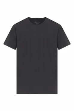 AllSaints SZARY T-shirt `Bodega`