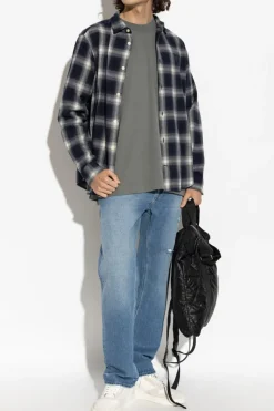 AllSaints SZARY T-shirt `Future`