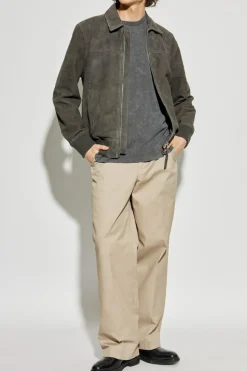 AllSaints SZARY T-shirt `Saka`