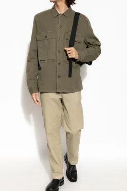AllSaints ZIELONY Koszula `Albyn`