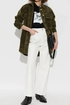 AllSaints ZIELONY Sukienka `Faye`