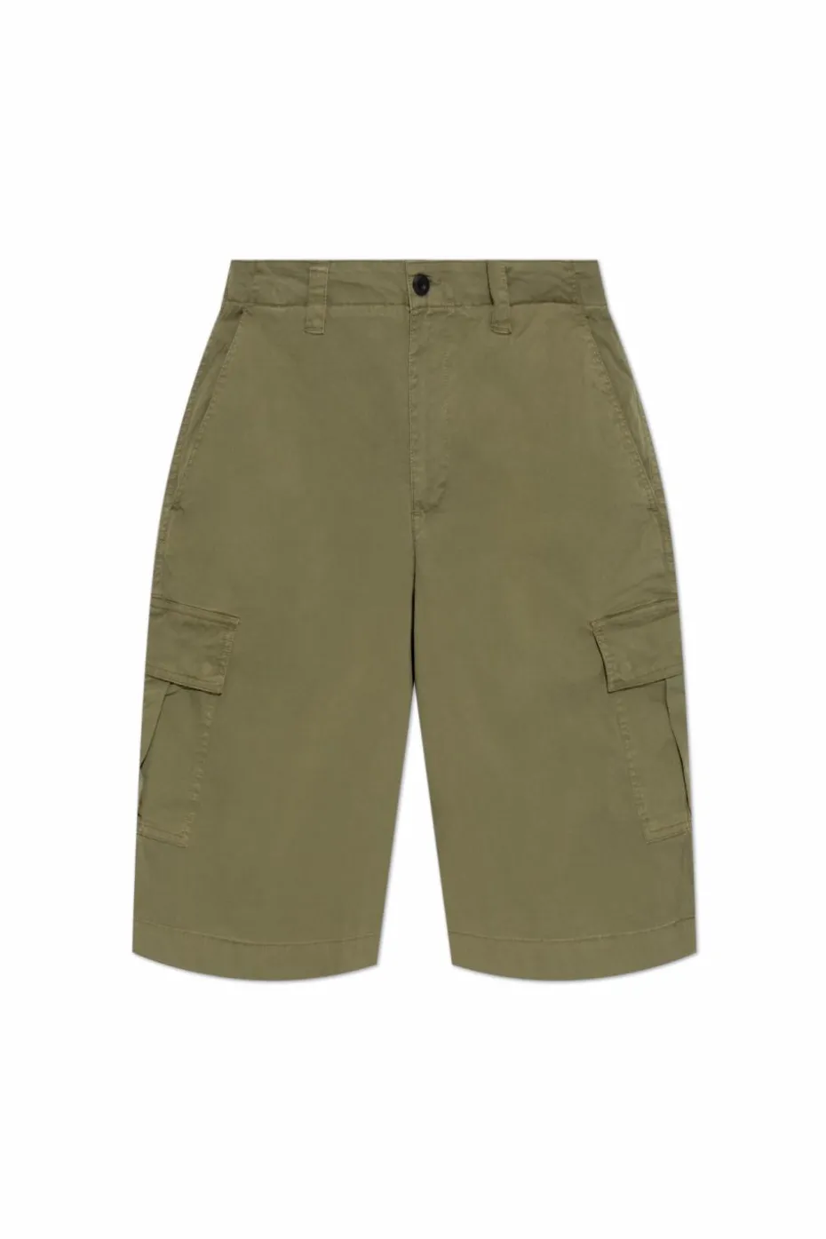 AllSaints ZIELONY Szorty `Flynn`