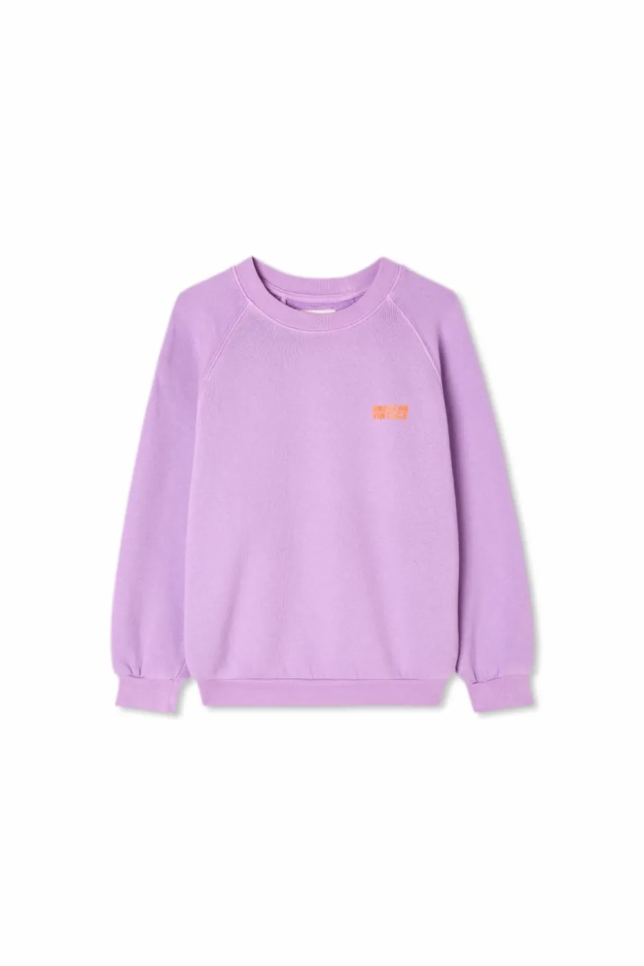 American Vintage Kids FIOLETOWY Bluza z logo
