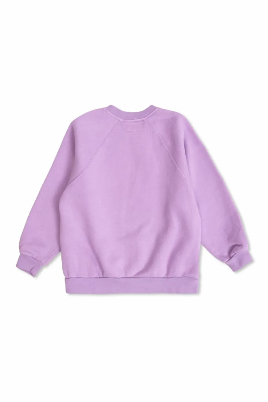 American Vintage Kids FIOLETOWY Bluza z logo