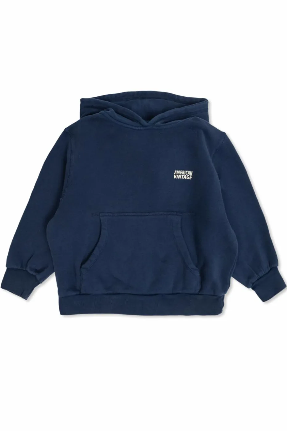 American Vintage Kids GRANATOWY Bluza z kapturem