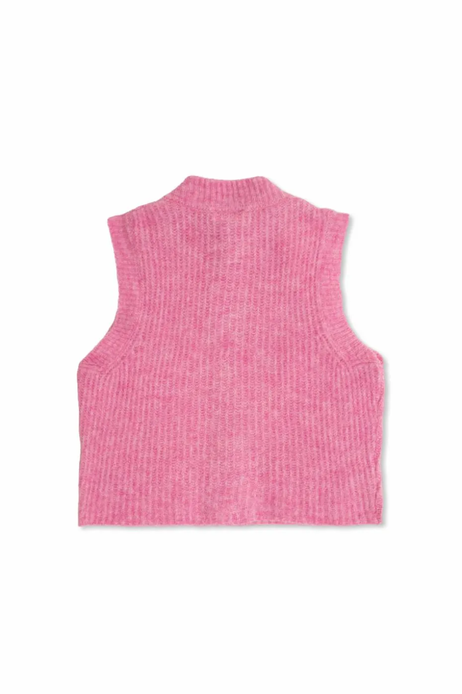 American Vintage Kids RÓŻOWY Kamizelka z naszywką