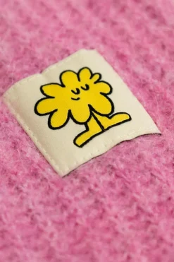 American Vintage Kids RÓŻOWY Kamizelka z naszywką