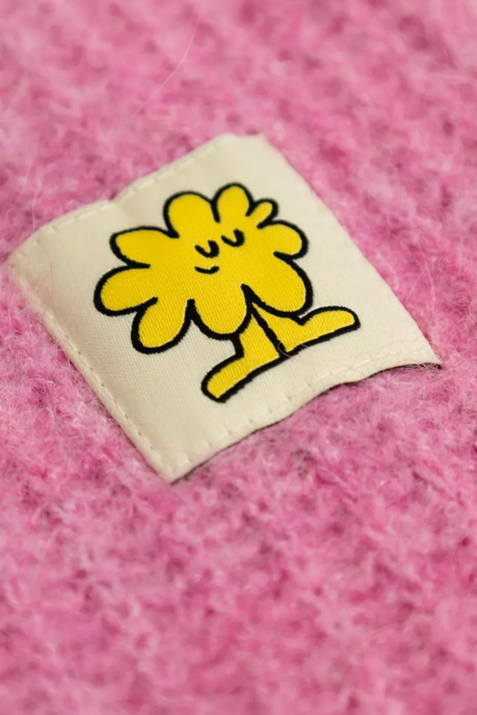 American Vintage Kids RÓŻOWY Kamizelka z naszywką