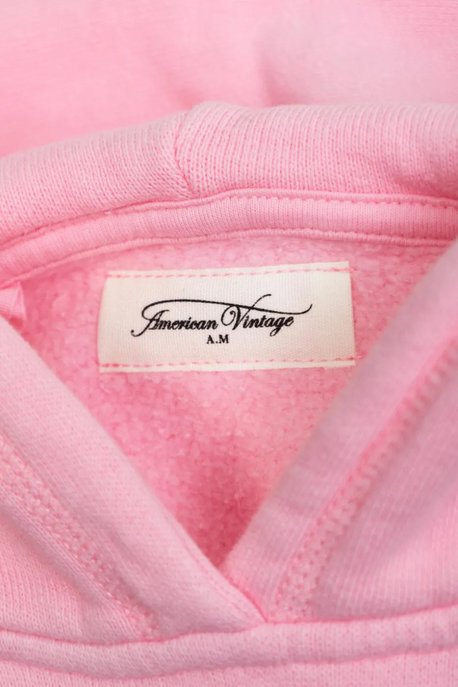 American Vintage Kids RÓŻOWY Bluza z logo