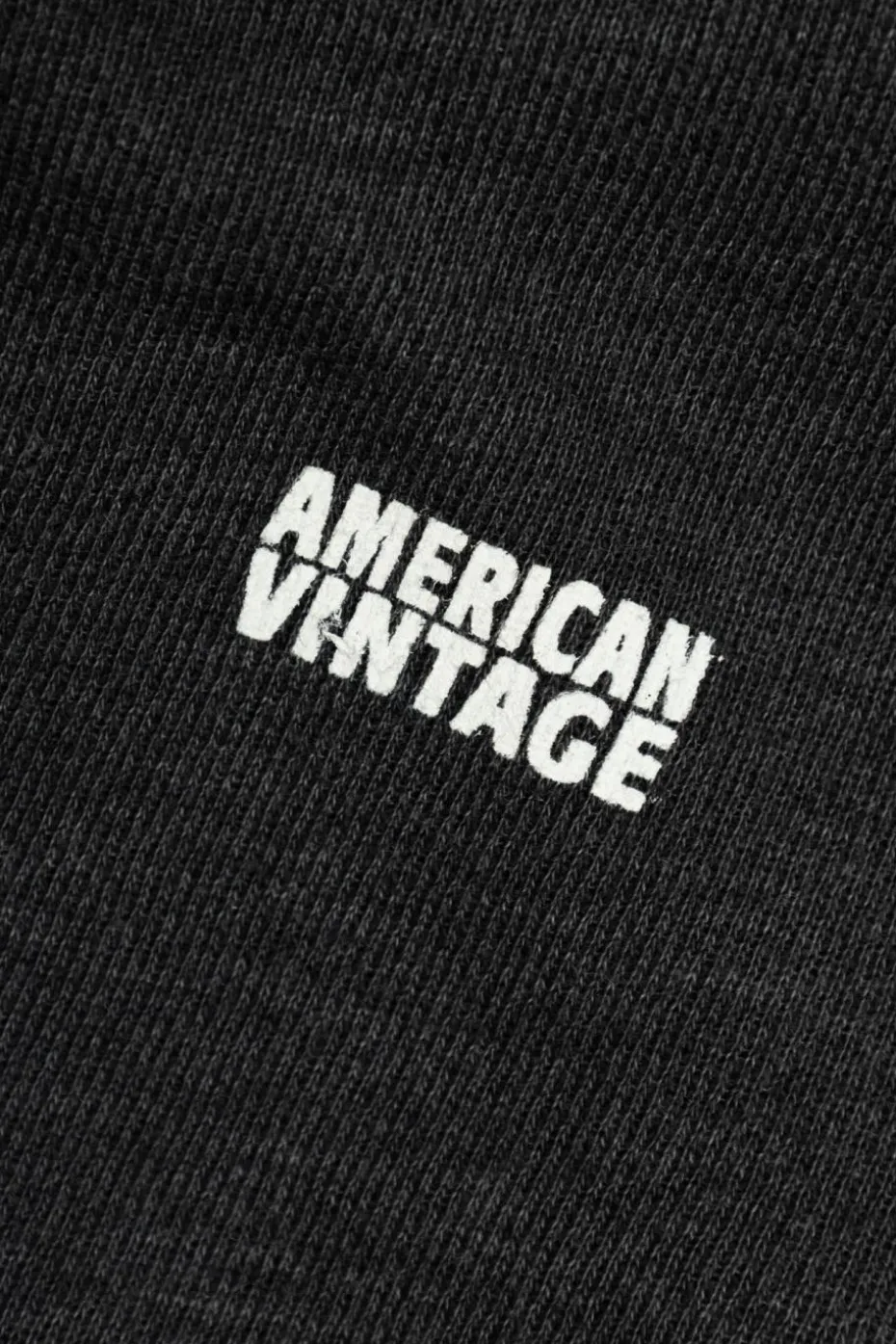 American Vintage Kids SZARY Bluza z kapturem