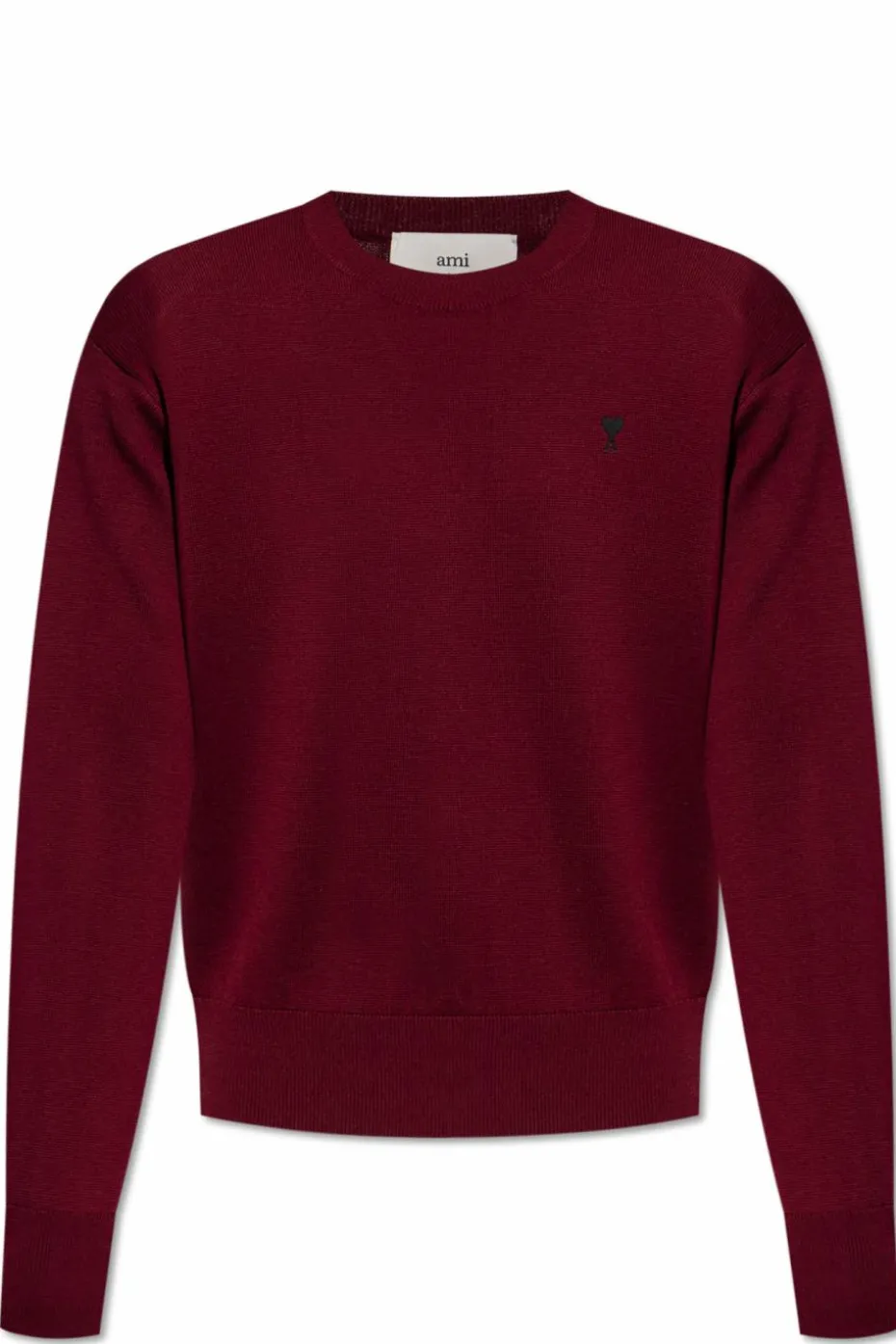 Ami Alexandre Mattiussi BORDO Wełniany sweter z logo