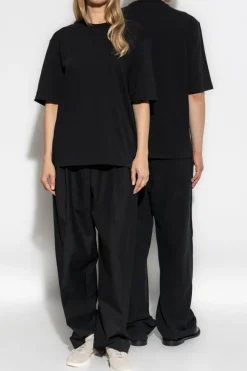 Ami Alexandre Mattiussi CZARNY T-shirt z logo