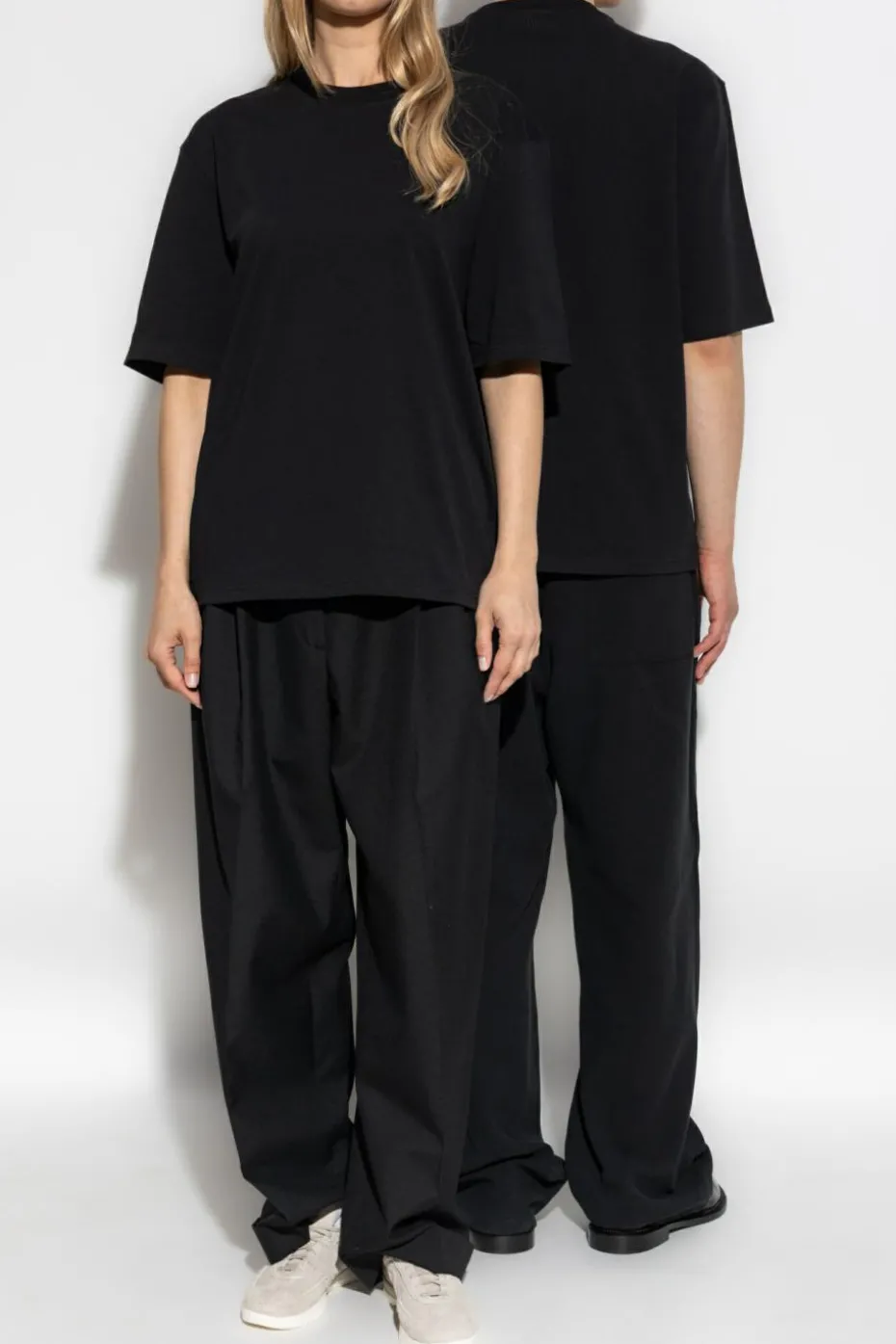 Ami Alexandre Mattiussi CZARNY T-shirt z logo