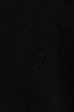 Ami Alexandre Mattiussi CZARNY T-shirt z logo