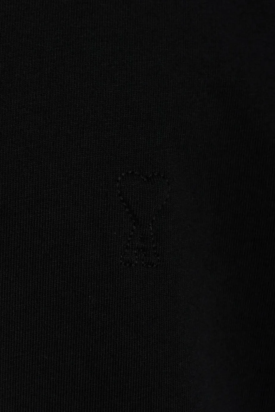 Ami Alexandre Mattiussi CZARNY T-shirt z logo
