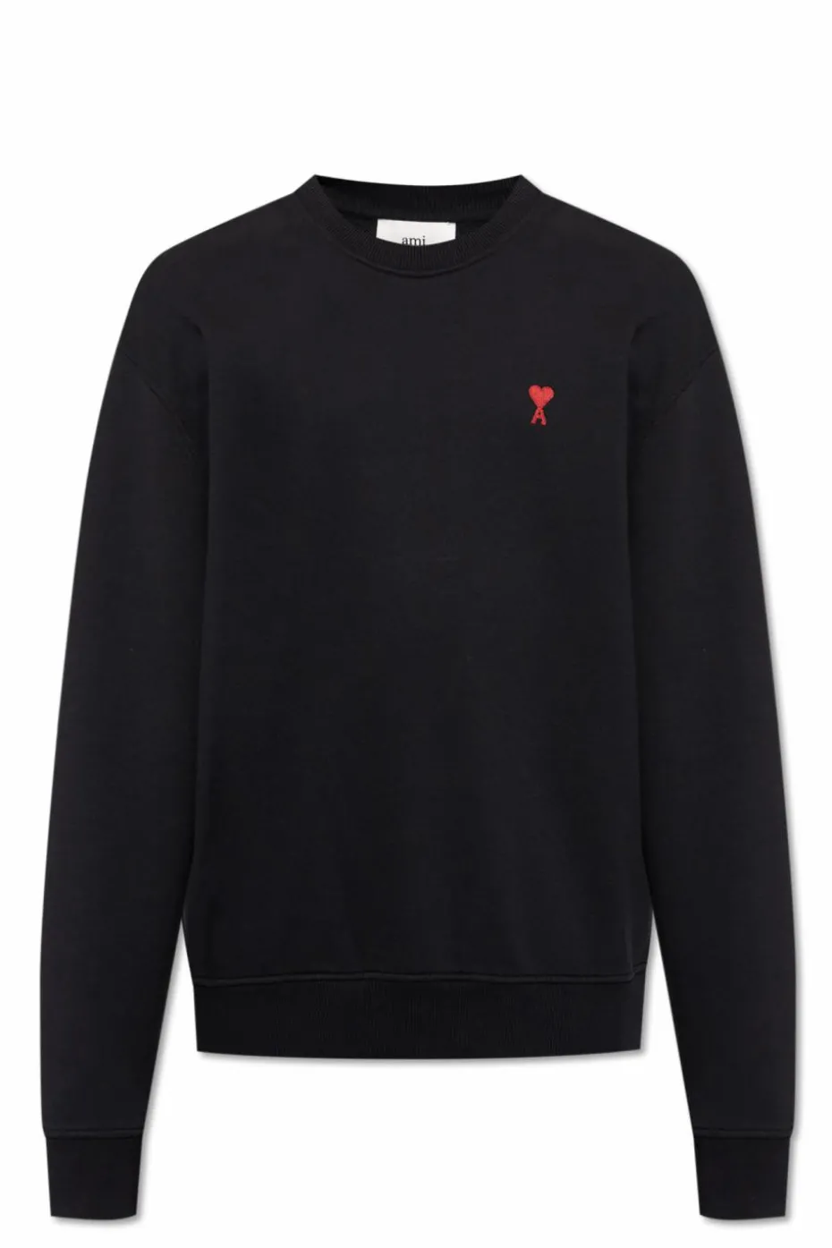 Ami Alexandre Mattiussi CZARNY Bluza z logo