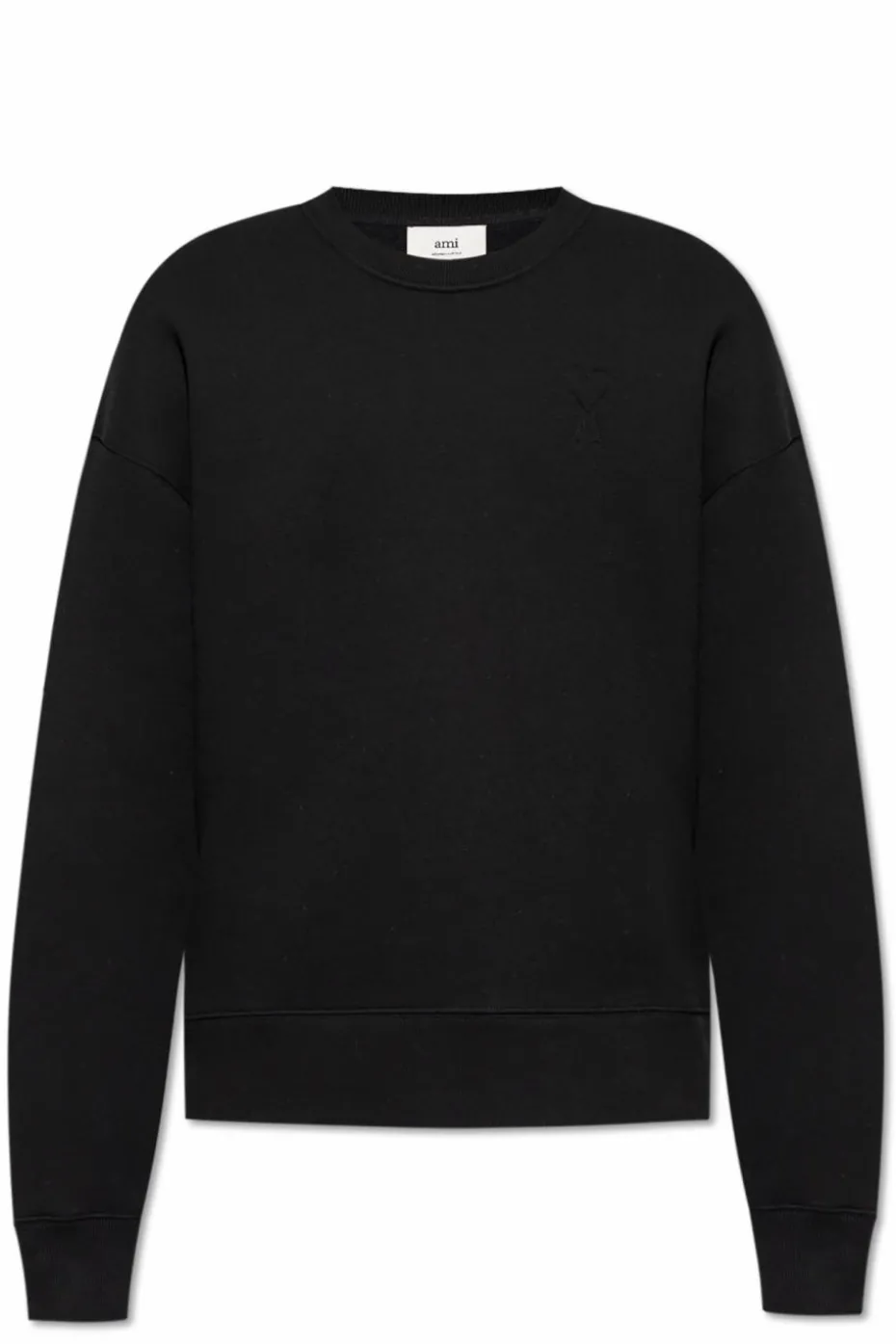 Ami Alexandre Mattiussi CZARNY Bluza z logo