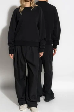 Ami Alexandre Mattiussi CZARNY Bluza z logo