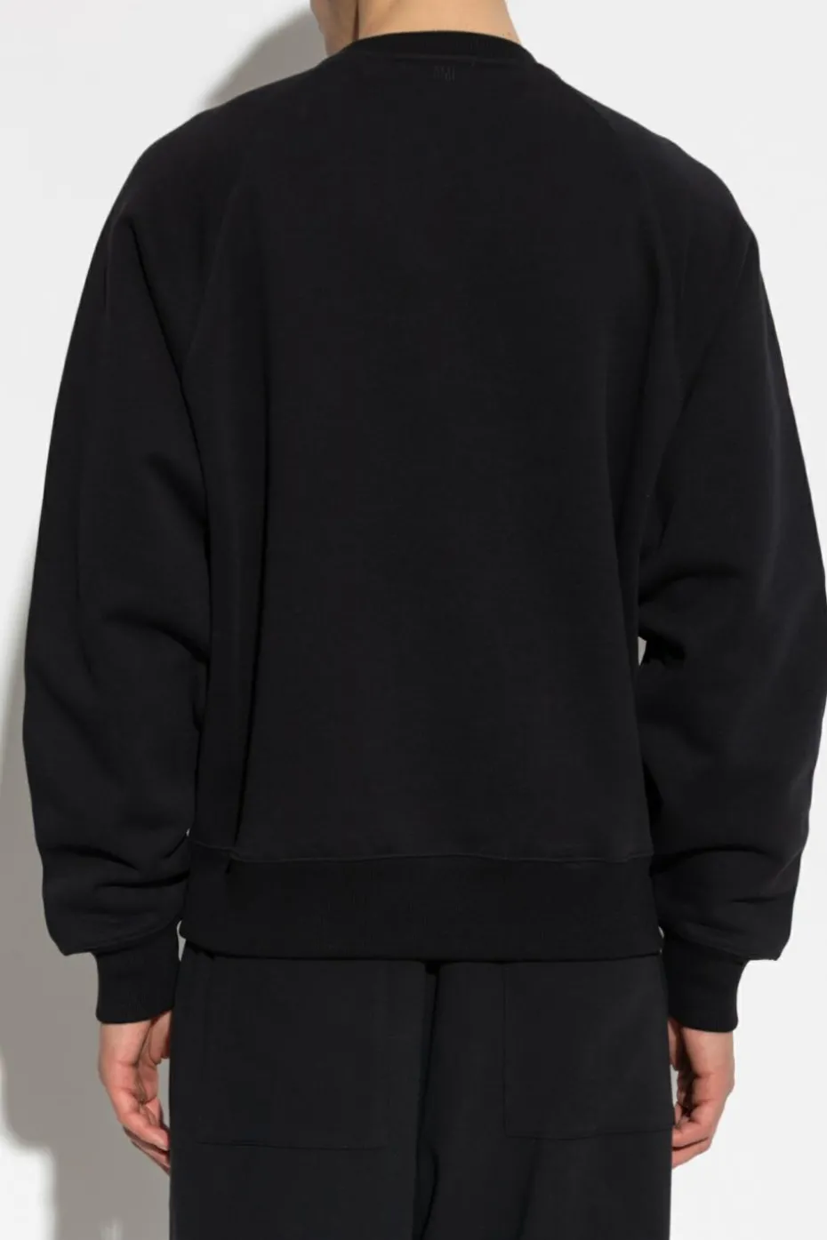 Ami Alexandre Mattiussi CZARNY Bluza z logo