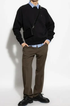 Ami Alexandre Mattiussi CZARNY Bluza z logo