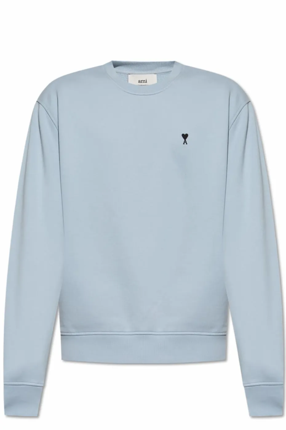 Ami Alexandre Mattiussi jasnoniebieski Bluza z logo