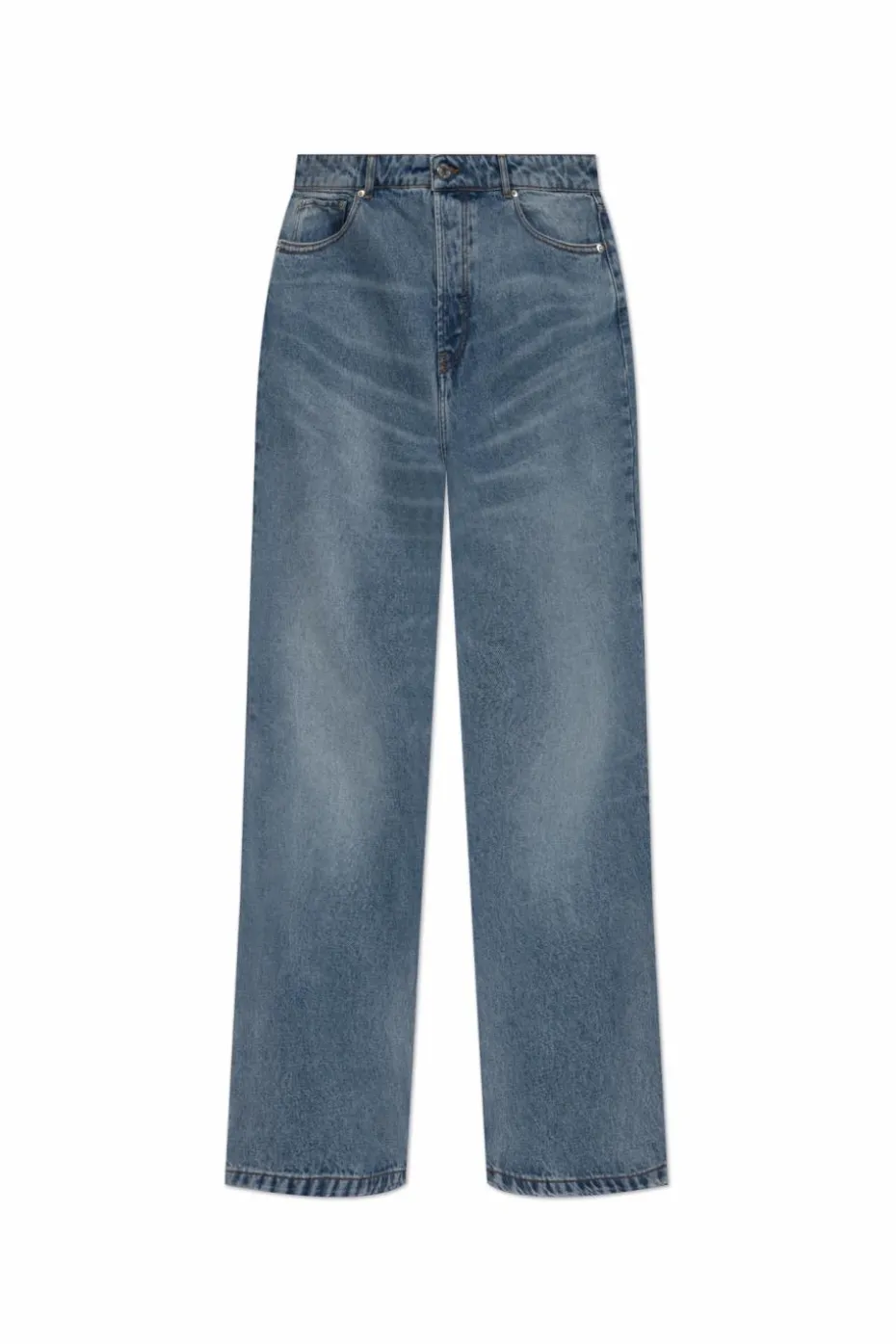 Ami Alexandre Mattiussi NIEBIESKI Jeansy z logo