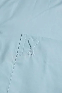 Ami Alexandre Mattiussi NIEBIESKI Koszula z logo