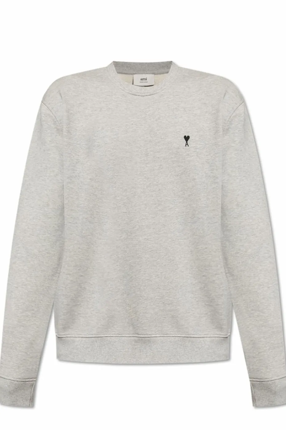 Ami Alexandre Mattiussi SZARY Bluza z logo