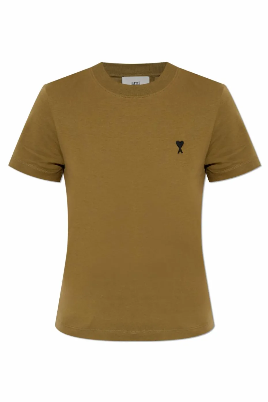 Ami Alexandre Mattiussi ZIELONY T-shirt z logo