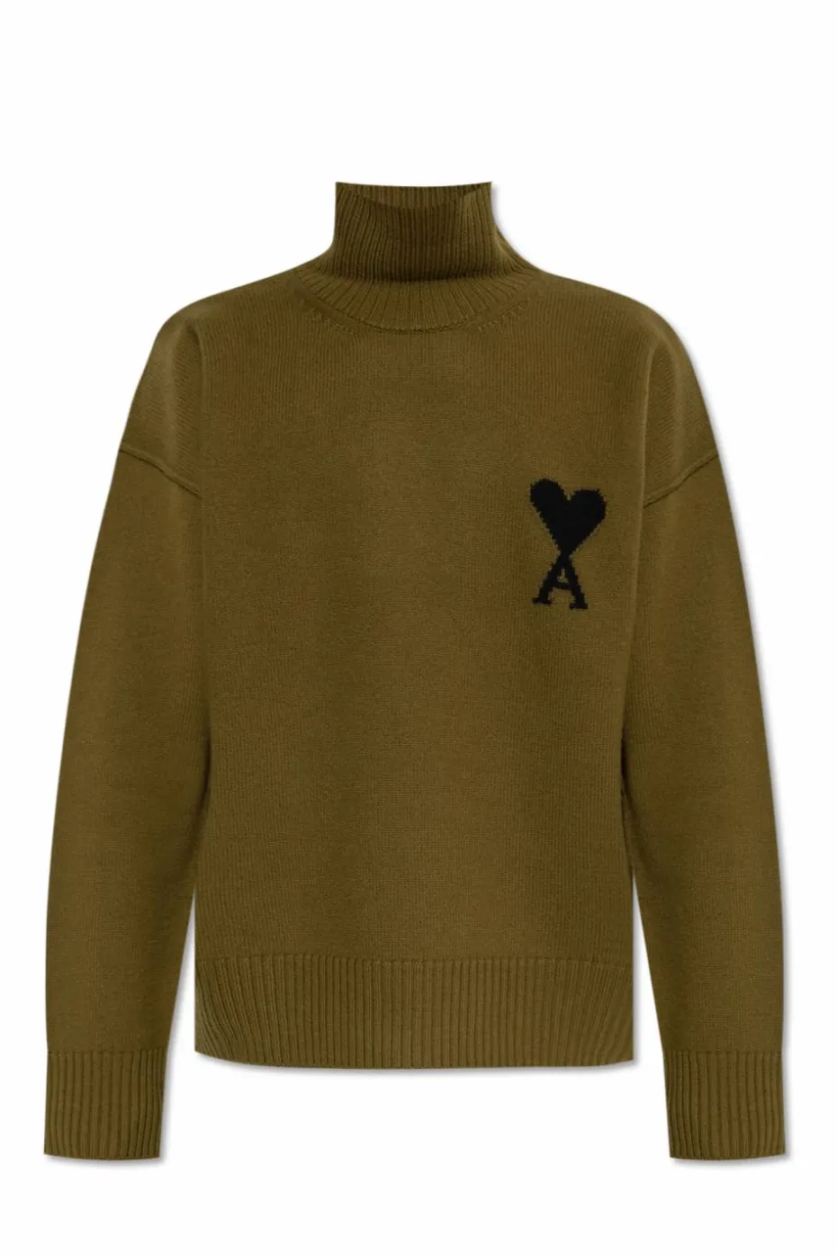 Ami Alexandre Mattiussi ZIELONY Golf z logo