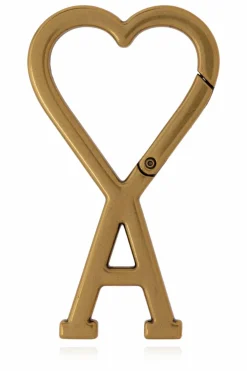 Ami Alexandre Mattiussi ZŁOTY Brelok z logo