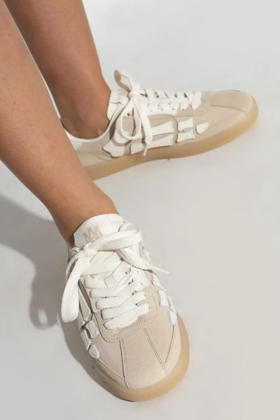 Amiri beżowy Buty sportowe `Pacific Bones`