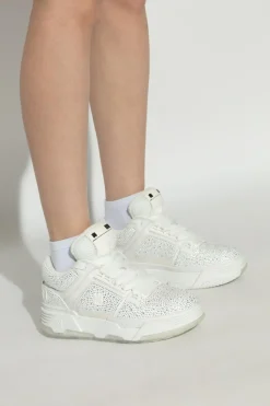 Amiri BIAŁY Buty sportowe `Crystal`