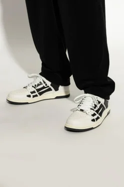 Amiri BIAŁY Buty sportowe `Skle Top Low`
